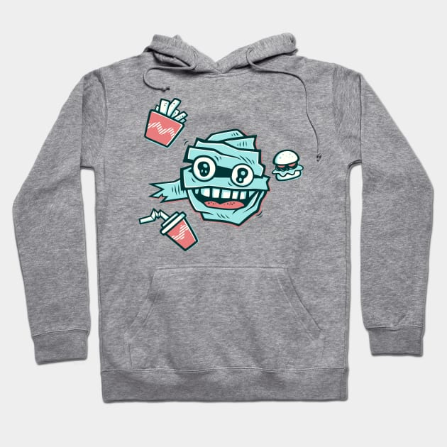 Fast Food Mummy Hoodie by strangethingsa